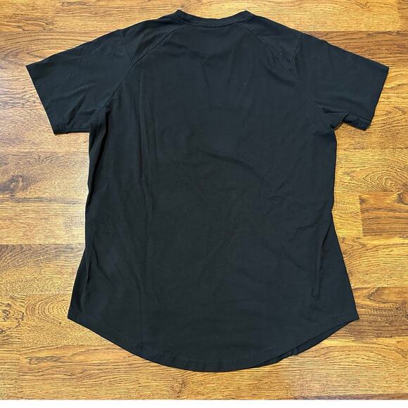 Gymshark Men’s Arrival T-Shirt with Camo Logo Black SZ Large – Fitness Essential - Picture 2 of 7